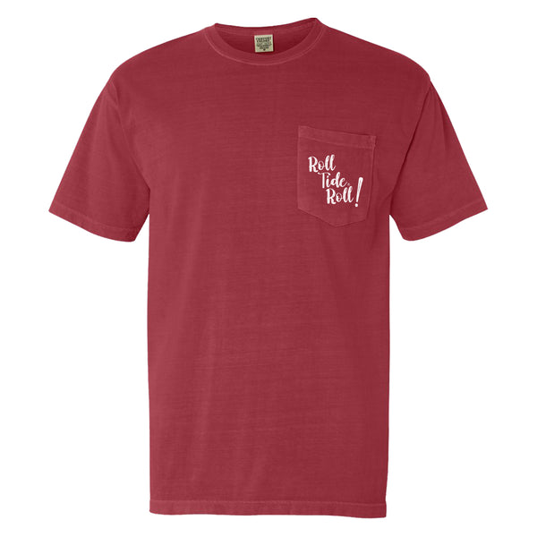 Abstract Pattern | Women's Alabama Crimson Tide T-Shirt | Chili
