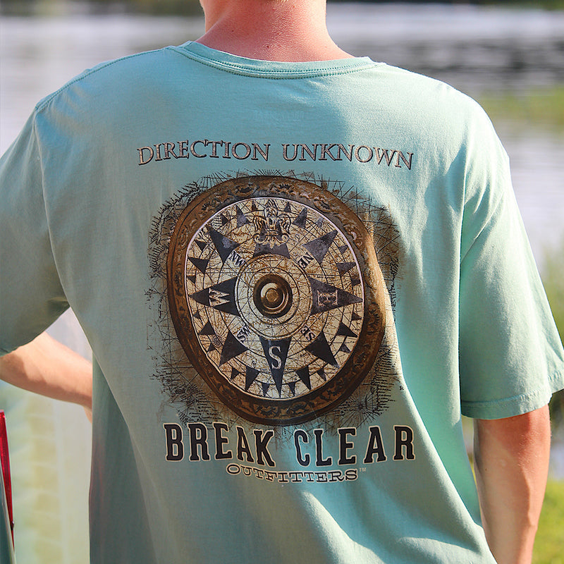 Direction Unknown | Break Clear Men's Outdoor T-Shirt | Organic Pima Cotton